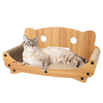 PaWz Cat Kitten Claw Scratching Board Post Scratcher Corrugated Cardboard Toy PaWz